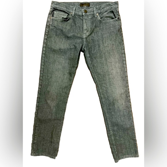J Brand Tyler Jeans Size 32 X 30 Mox Melange Dark Wash Preppy Theory Hip School - Picture 1 of 14